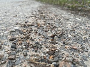 Sopning av våra gator i området